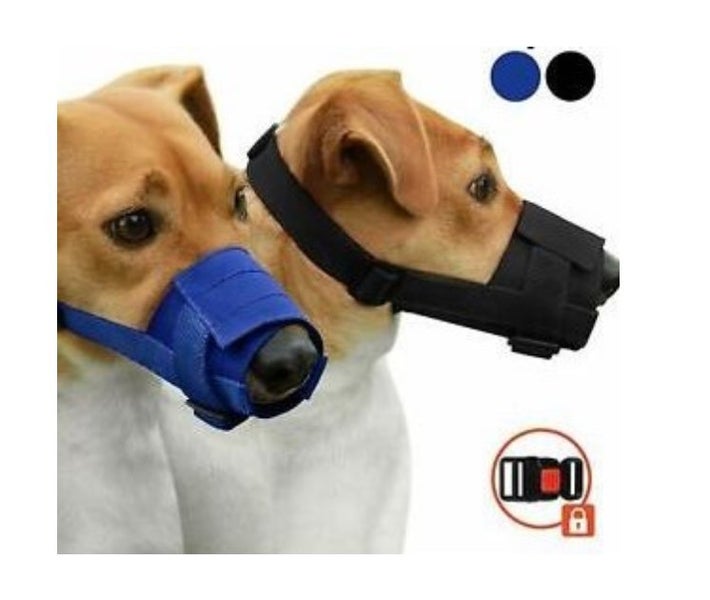 Anti barking Dog Mask / anti barking Mouth trap / Stop Chewing Brand New Carousel 2
