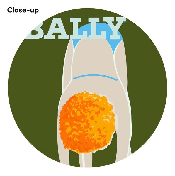 Bally Ballerina Art Print - 64cm x 94cm Carousel 2