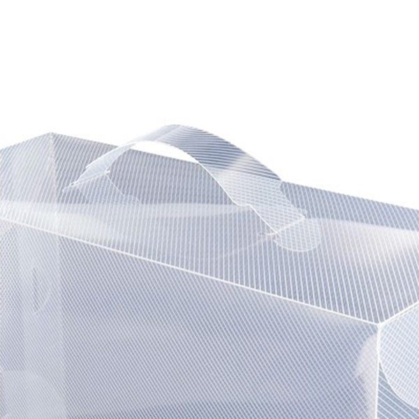 20x Clear Foldable Portable Shoe Boxes Carousel 5