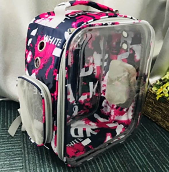 Capsule Breathable Pet Puppy Cat Travel Bag Space Carrier Bag Carousel 1