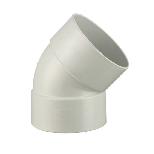 32mm * 45deg Female /Female FITTINGS UPVC DWV Plain Bend- HH PIPE WAREHOUSE Carousel 1