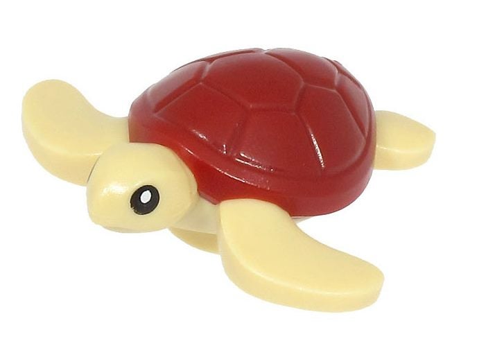 NEW - Lego Sea Turtle with dark red shell Carousel 1