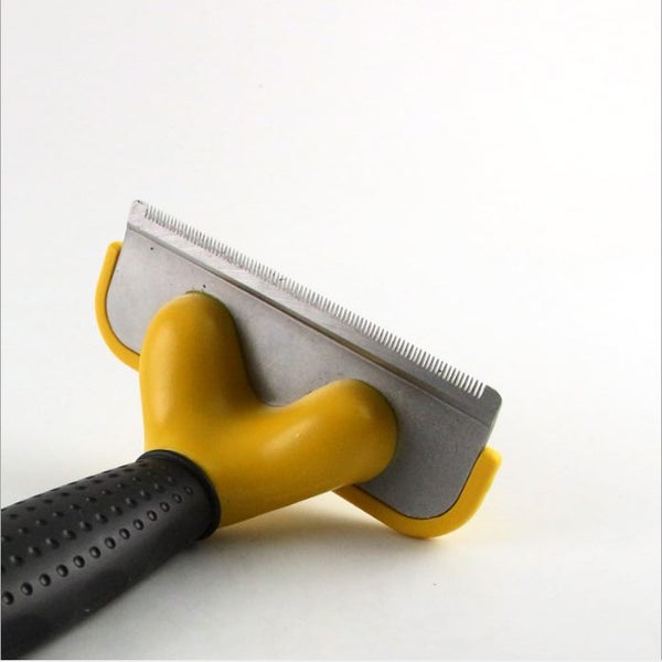 New Pet Dog & Cat Deshedding Brush Grooming Rake Shedding Comb Carousel 2