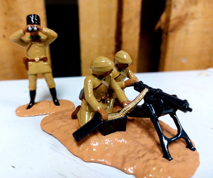 Turkish Maxim Gun 1915-18 figurines Carousel 1