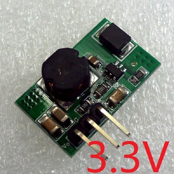 2pcs 1.2A 5V 6V 9V 12V to 3.3V DC-DC Converter Step Down Buck Regulator Board Carousel 2