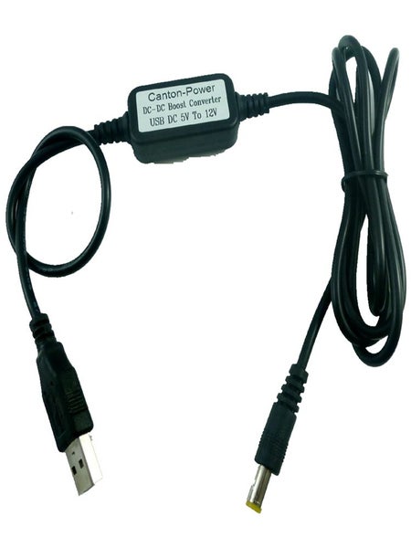 USB to DC 5.5x2.1mm Cable DC-DC Boost Conerter Step-up Voltage Supply Module Carousel 1