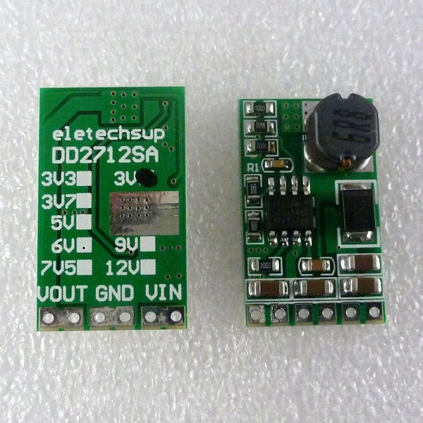 DC-DC Converter Module Buck Step-Down Voltage Regulator Board 4.5V-27V to 12V Carousel 6