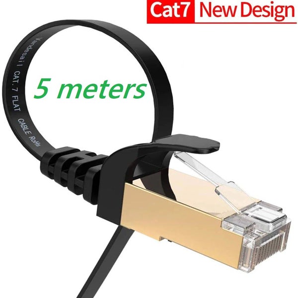 2x RJ45 Cable – Real CAT7 Ethernet, Not CAT6 Cat 6 or CAT5 Cat 5 Carousel 1