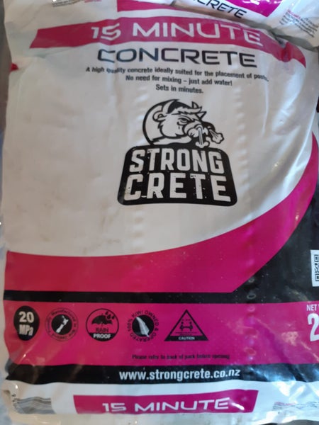 Strongcrete 15 minute Concrete 20kg Carousel 1