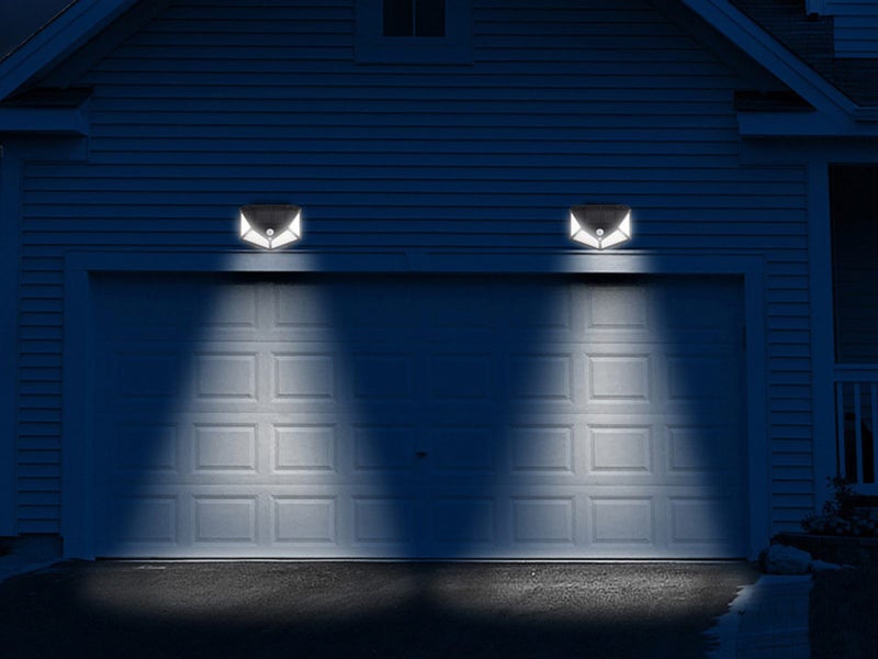 4 Side Illumination Solar Powered Motion Sensor Lights Carousel 2