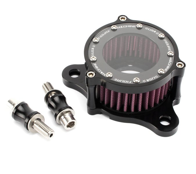 Motorcycle Air Filter CNC Air Cleaner Intake System Kit For Harley