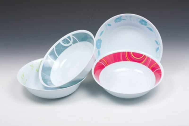 Melamine Salad Bowl - 30cm (Set Of 6 Assorted) Carousel 1