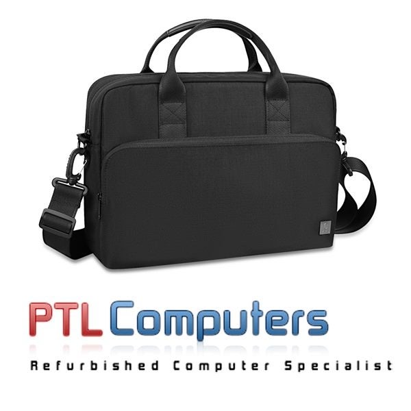 Alpha 15.6" double Layer Laptop bag for Ultrabook MacBook Air Pro Black Carousel 1
