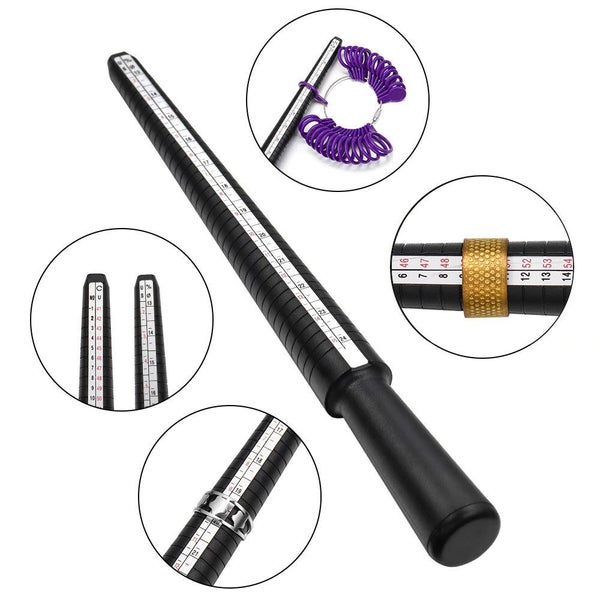 Ring Sizing Mandrel, Stick Measure, Jewellery Making, Ring Size Carousel 1