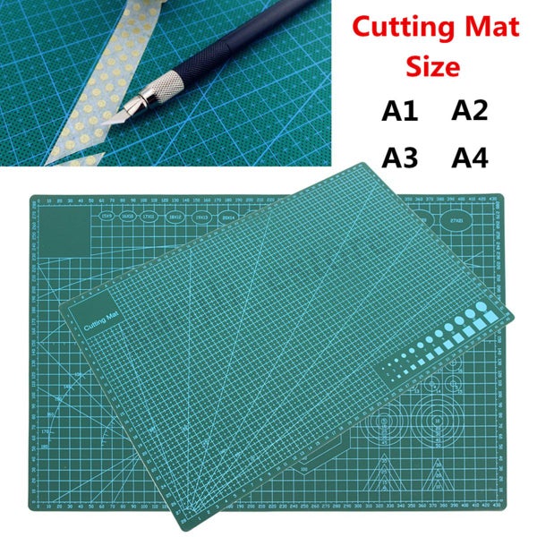 A2 Self Healing Cutting Mat Craft Quilting Grid Lines Printed Board Carousel 6
