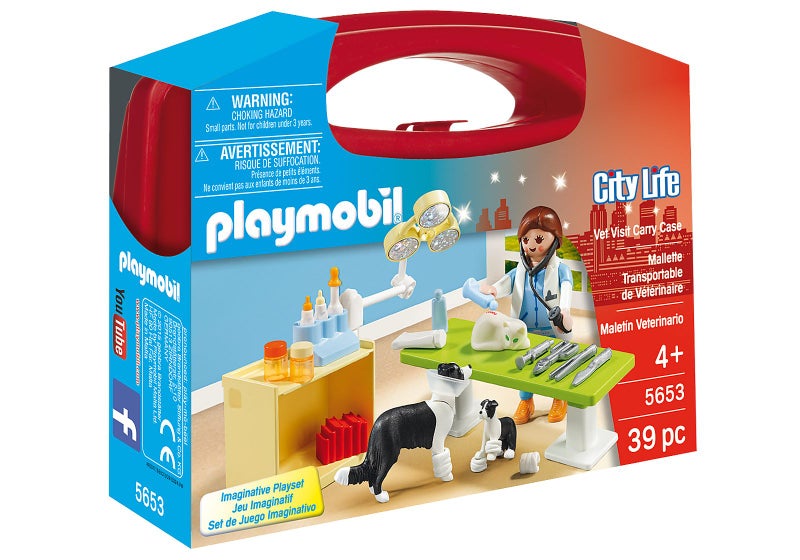 Playmobil Vet Visit Carry Case 5653 Carousel 2
