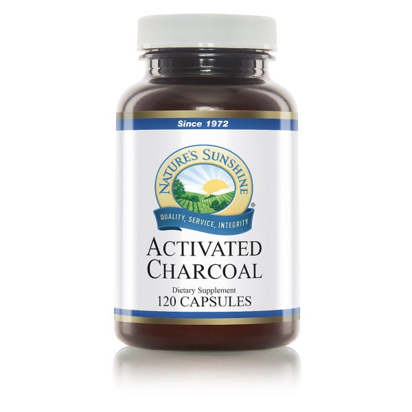 Nature's Sunshine Activated Charcoal 120 capsules Carousel 1