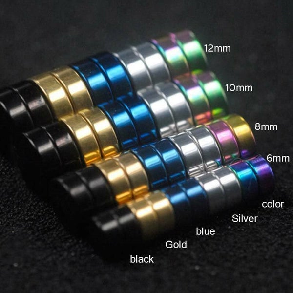 Mens Womens Stainless Steel Magnetic Earrings No Piercing Clip 5pcs Sets Carousel 8