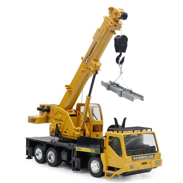 Rc Hoist Crane Model USB Rechargrable Engineering Car Toys For Kids Children Carousel 2