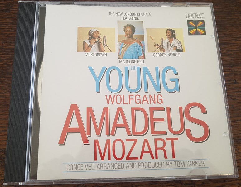 The Young Wolfgang Amadeus Mozart CD by The New London Chorale Carousel 1