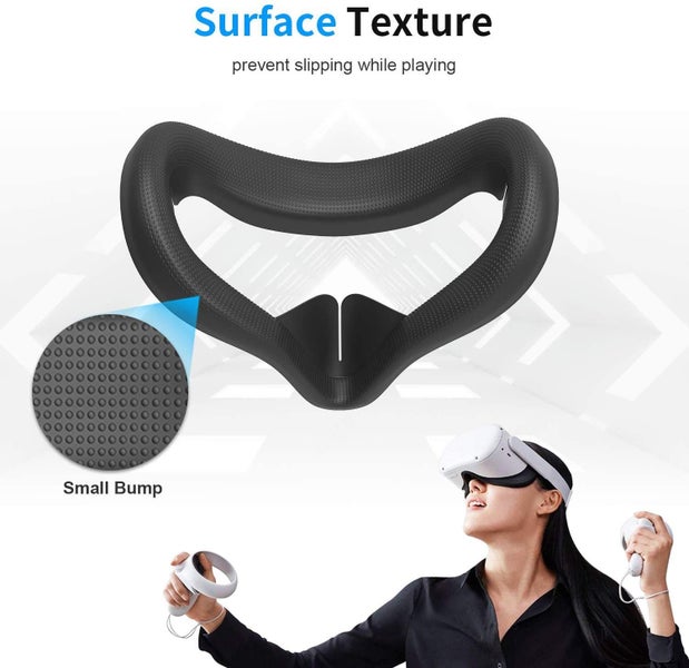 VR Face Silicone Cover for Oculus Quest 263002640013057113