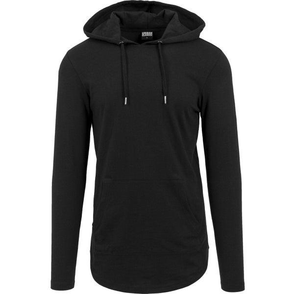 Urban Classics - JERSEY Hoody black Carousel 4