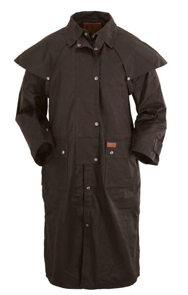 Outback Trading Oilskin Low Rider Duster - Size XS to 4XL Carousel 2