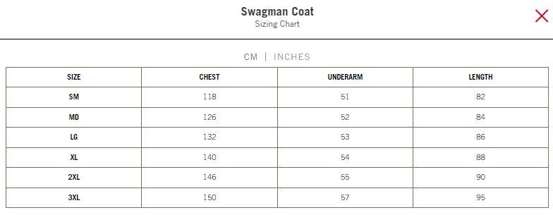 Outback Trading Swagman Oilskin Coat - Size S to 3XL Carousel 2