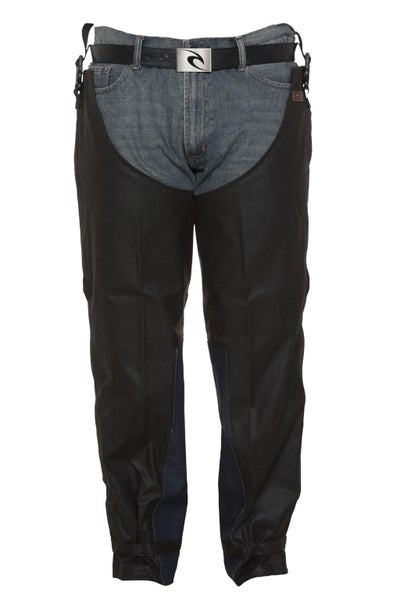 Outback Trading Oilskin Chaps - Size S to XL Carousel 1