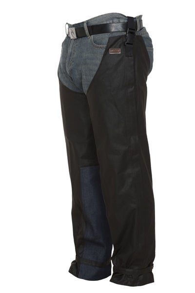 Outback Trading Oilskin Chaps - Size S to XL Carousel 2