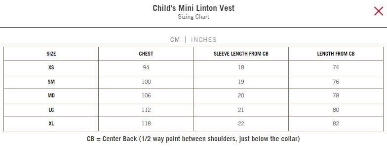 Outback Trading Childs Oilskin Linton Vest - Brown or Berry Colour - Sizes 6-14 Carousel 4