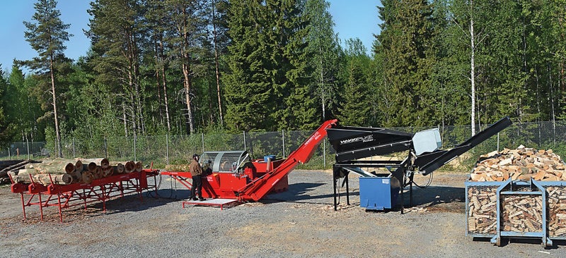 Hakki Pilke 50 Pro Firewood Processor Carousel 2
