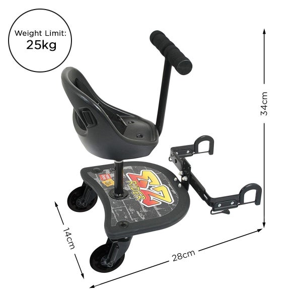 Veebee EZ Rider Stroller Board Connector Carousel 2