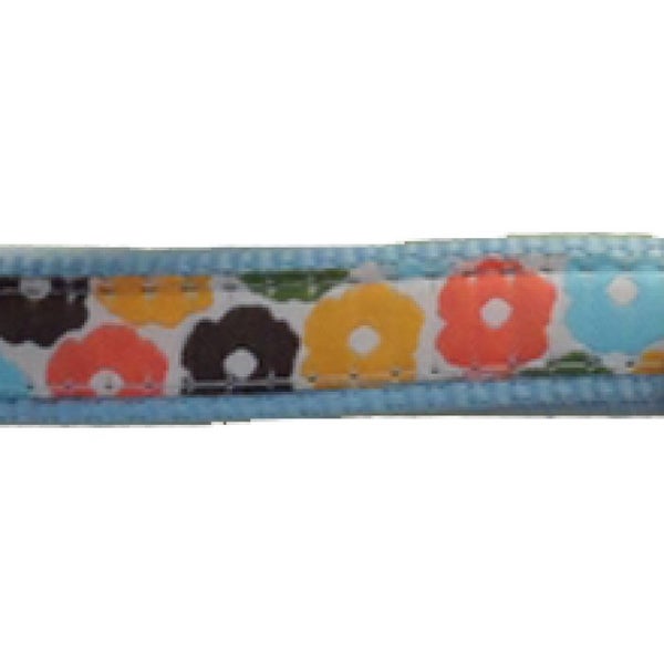 Light Blue Flowers Harness and Leash Carousel 2