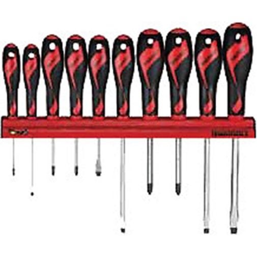 TENG TOOLS 10PC SCREWDRIVER SET W/WALLRACK Carousel 1