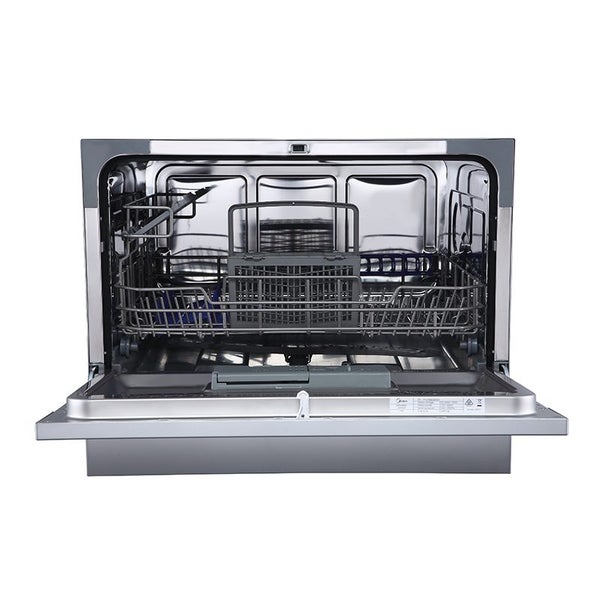 Midea 6 Place Setting Bench Top Dishwasher Stainless Steel JHDW6TT Carousel 2