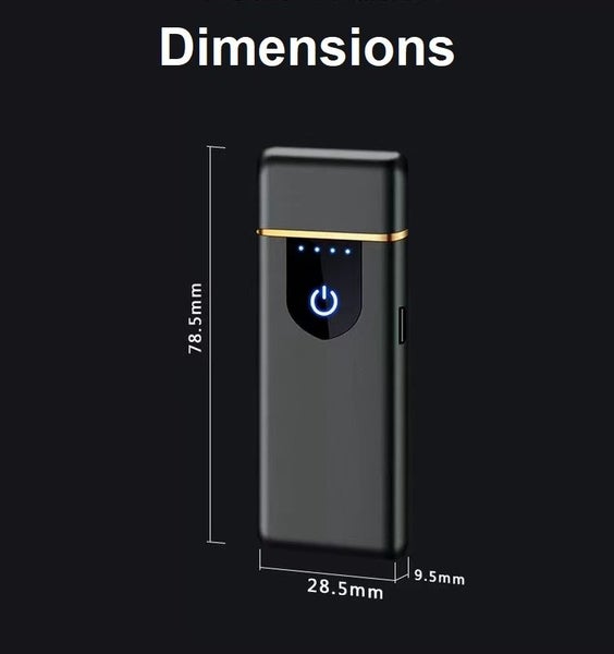 Electric Lighter Windproof / Electronic Arc Lighter / Touch Lighter /USB Lighter Carousel 1