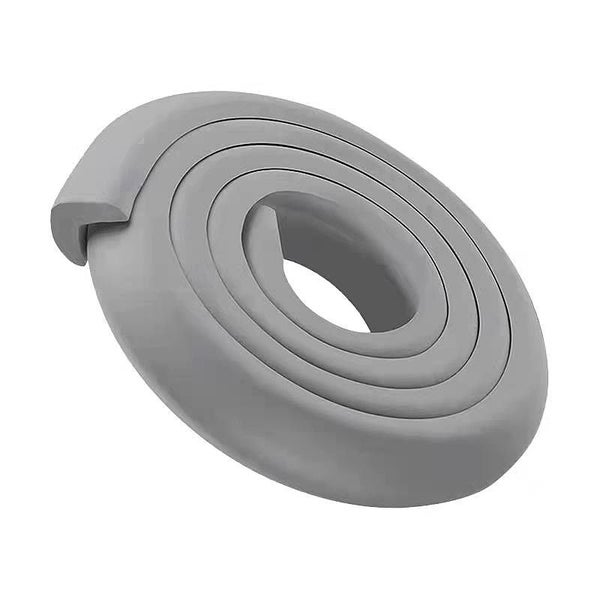 -Clearance- KUBY FOAM EDGE AND CORNER PROTECTOR L SHAPE 2 METERS-Light Grey Carousel 1