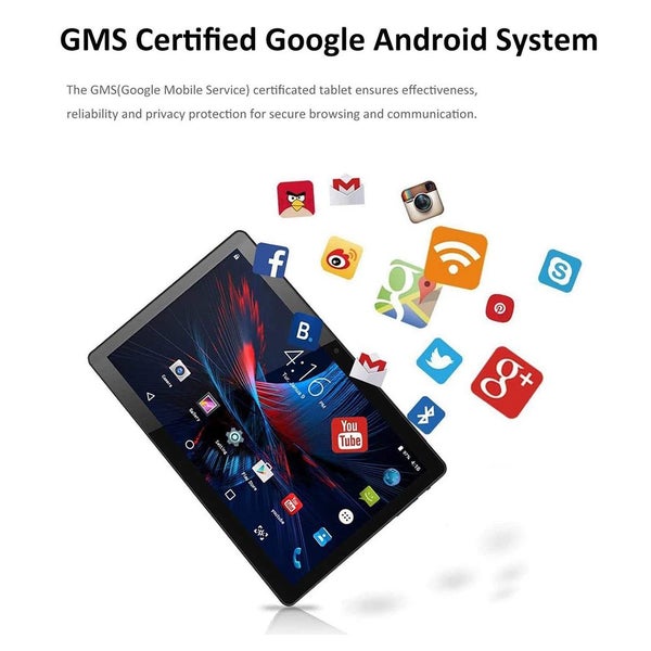 10.1" Android Tablet Storage 32GB Carousel 6