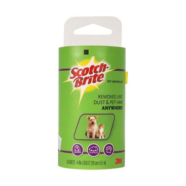 3M Pet Lint Roller Refill - 56 Sheets (10222) Carousel 1