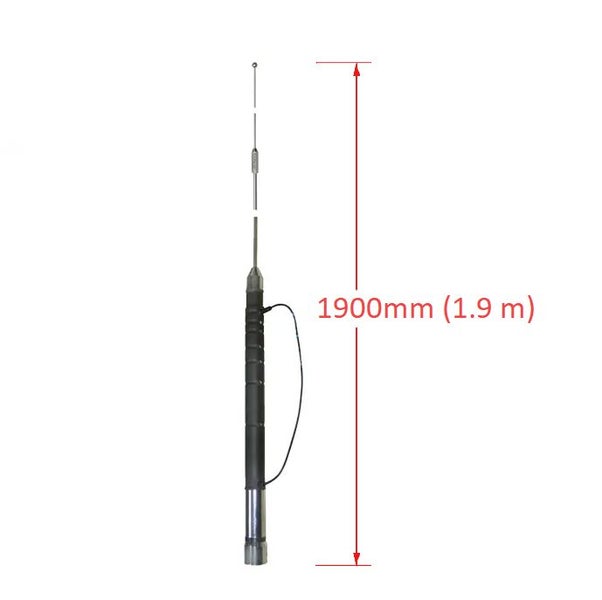 TECHOMAN HF Mobile Vertical Antenna 7 to 50MHz TM-HF-1 Carousel 2
