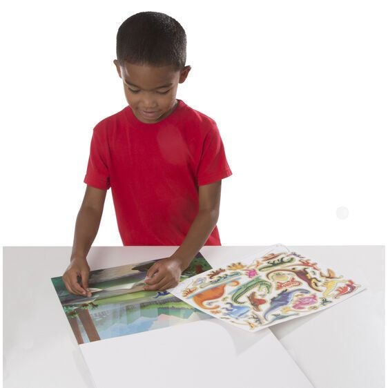 Melissa & Doug - Reusable Sticker Pad - Prehistoric Carousel 2