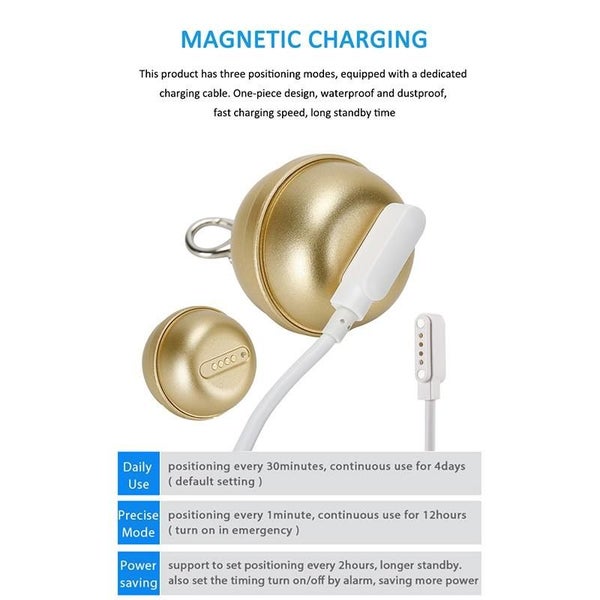 Pets Bell GPS Tracker IP67 Waterproof Magnetic Locator Collar For Cat Dogs Carousel 17