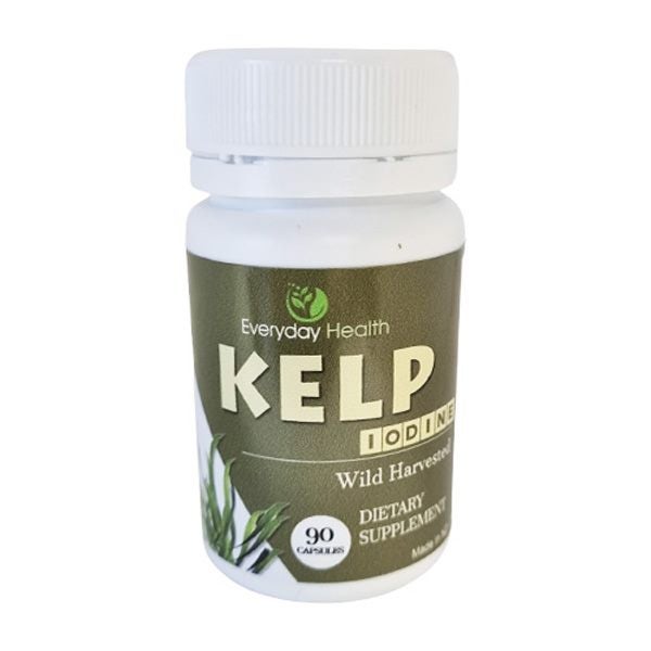 NZ KELP CAPSULES - IODINE THYRIOD SUPPORT (3 month supply) - 300mcg Carousel 1