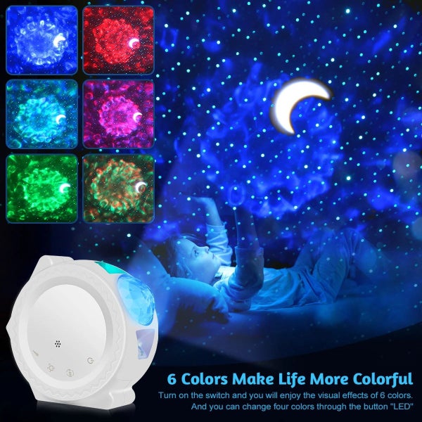 Galaxy Night Light Projector Carousel 1