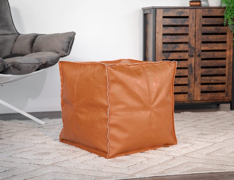 Ottoman Footstool Cover Carousel 1