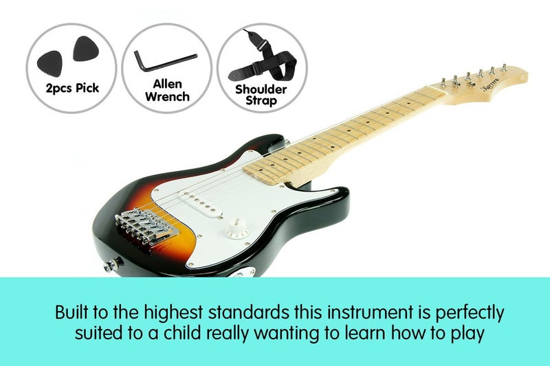 Karrera Childrens Electric Guitar Kids - Sunburst Carousel 5