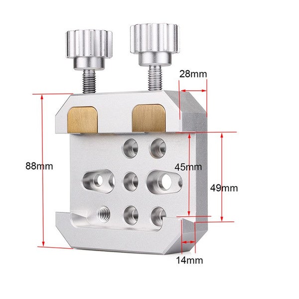 Large Universal Vixen Mounting Platform Dual Clamp With 2 Brass Screws Other Tel Carousel 2