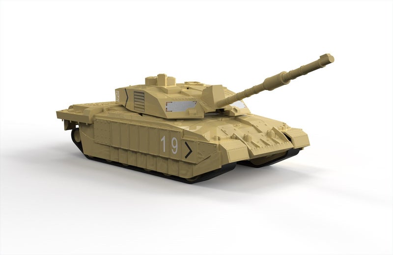 Airfix J6010 Challenger Tank Desert Quickbuild Carousel 3