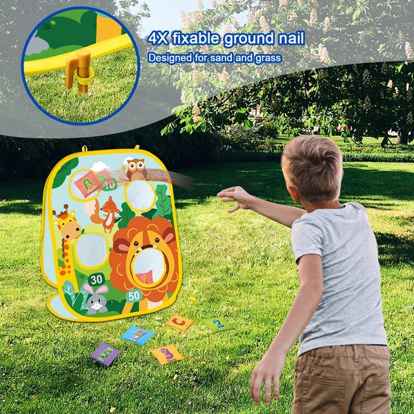 Kids Toys Bean Bag Toss Game Carousel 1